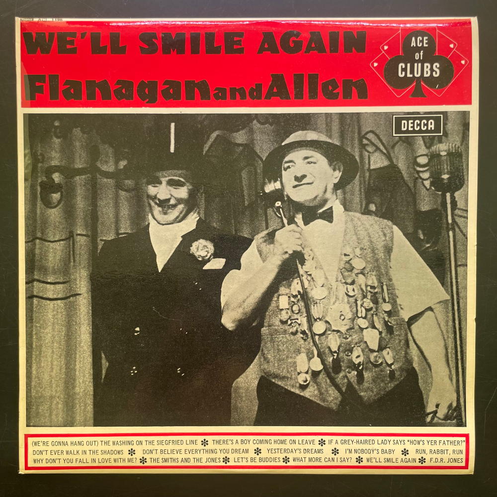 Flanagan & Allen ‎– We'll Smile Again (Англия 1965г.)