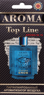 Ароматизатор для автомобиля AROMA TOP LINE №19 Eros картон