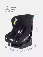Автокресло RANT LB-777 "Pilot" Active Line (Black) группа 0-1 (0-18 кг)