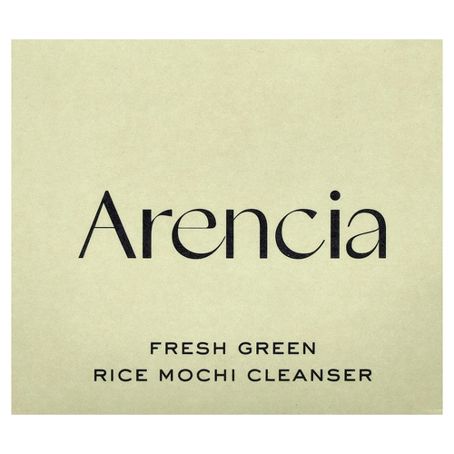 Arencia, очищающее средство с моти, со вкусом свежего зеленого риса, 120 г (4,23 унции)