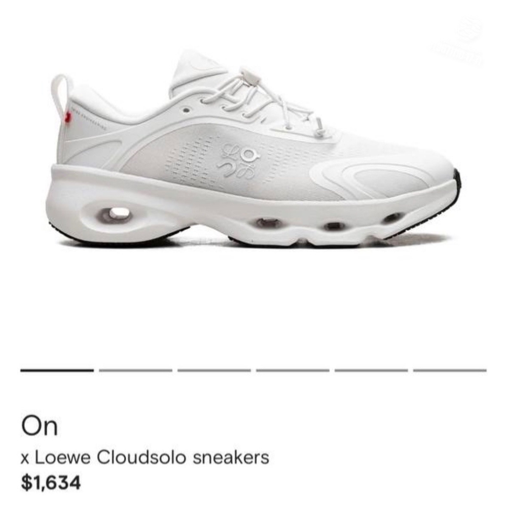 Кроссовки On Running x Loewe Cloudsolo