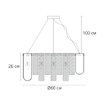 Подвесная люстра Arte Lamp DENEBOLA  A4074LM-10CC