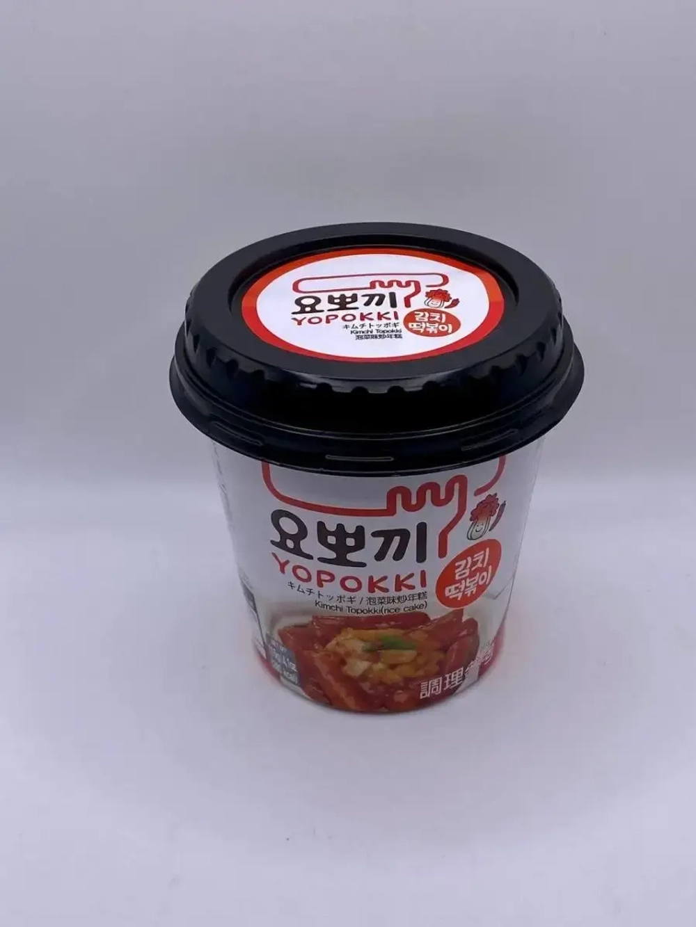 Рисовые палочки Topokki в соусе Кимчи , Kimchi Toppoki