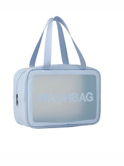 Дорожная косметичка с двумя отсеками "Washbag Blue", 26 х 16