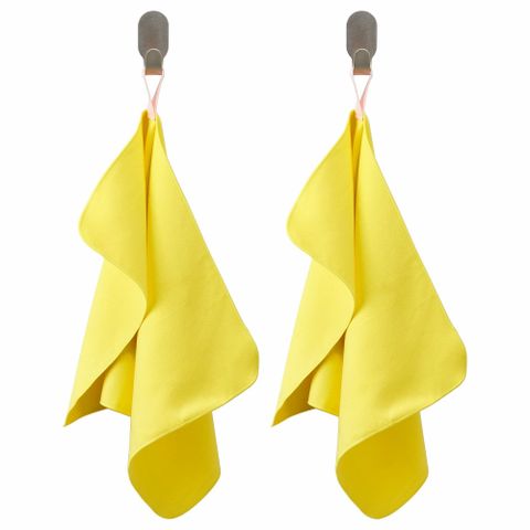 Набор полотенец IKEA DAJLIEN (ДАДЖЛИЕН), Желтый, Нейлон, 30х50 см