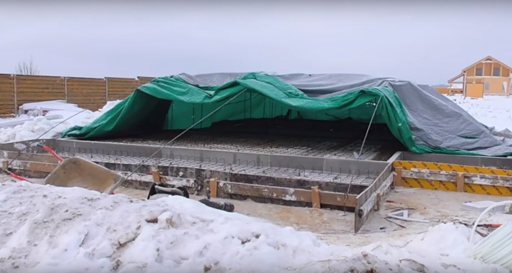 Тент строительный, универсальный, для сена и туризма, 6x6м, ламинированный, плотность 120 грамм на кв.м