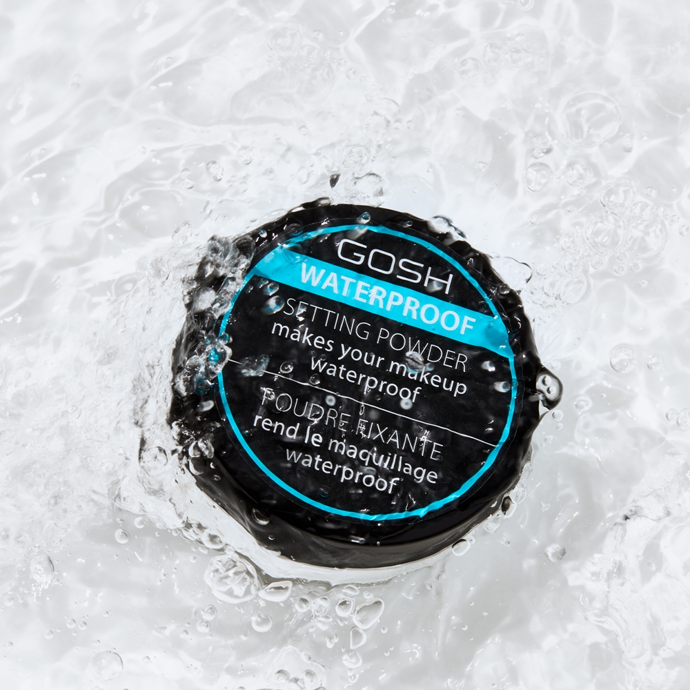 Gosh Waterproof Setting Powder - Водостойкая пудра для фиксации оттенок 001 Transparent, 7 g
