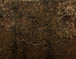 Кашпо TREEZ Effectory Metal Высокий округлый конус Rough с золотой патиной в-95, д-39 см 41.3317-04-014-RM-95