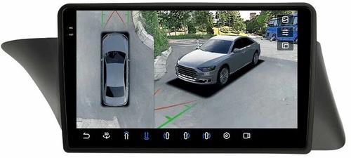Магнитола для Lexus ES200, ES250, ES350 2015-2018 (джойстик - шайба) - FarCar BX9-360-ES12B монитор 9.5" 2K QLED на Android 13, Быстрая, CarPlay, 4G SIM-слот, 4 камеры в комплекте