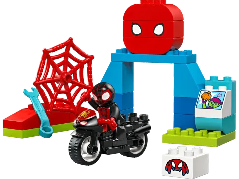 Конструктор LEGO Duplo 10424 Человек-паук: Приключение на мотоцикле