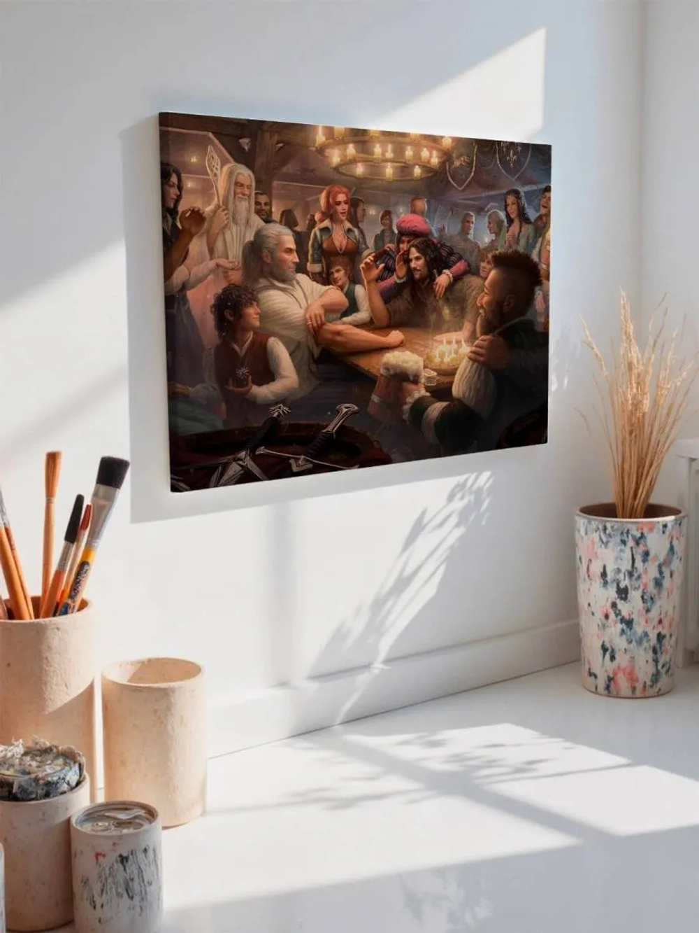 Картина на стену 40 X 50 Герои фэнтези