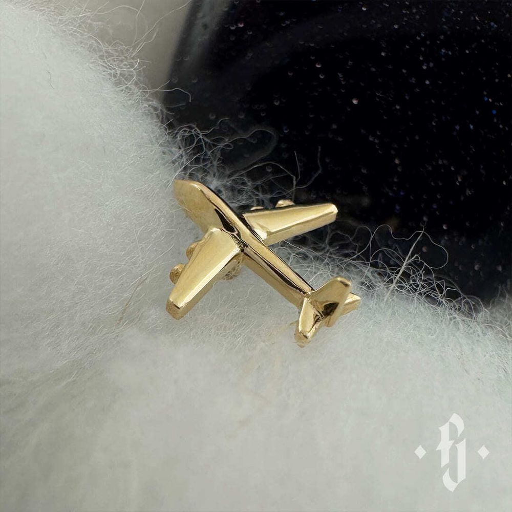 Накрутка "Plane" - Желтое золото