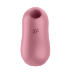 Розовый вакуум-волновой вибростимулятор 8,6см Satisfyer Cotton Candy