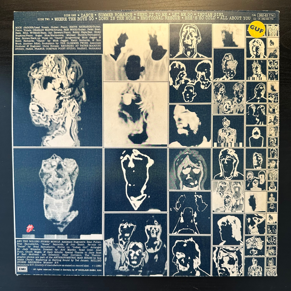 The Rolling Stones - Emotional Rescue (Голландия 1980г.)