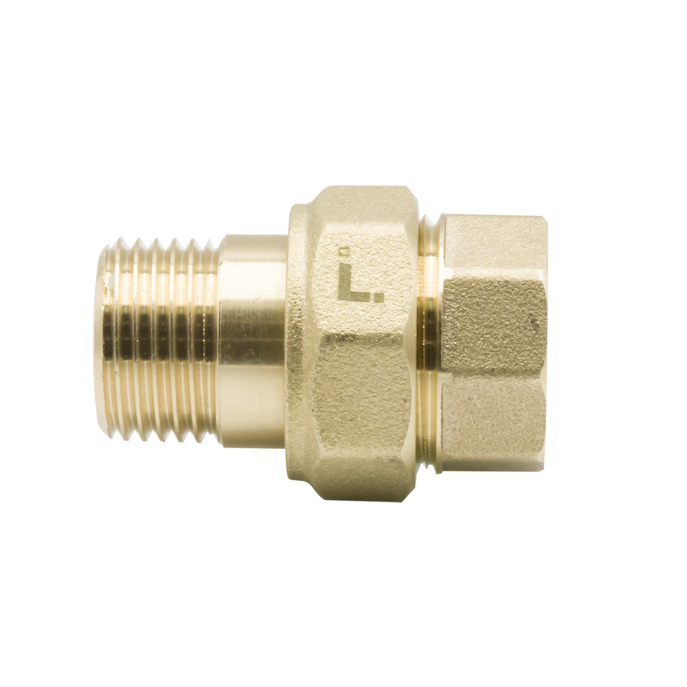 Переходник со сгоном 1/2'' прямой ЛАТ LEXLINE 15  под конус