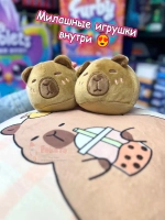 Мягкая игрушка подушка Pudding Пудинг Капибара 6 шт