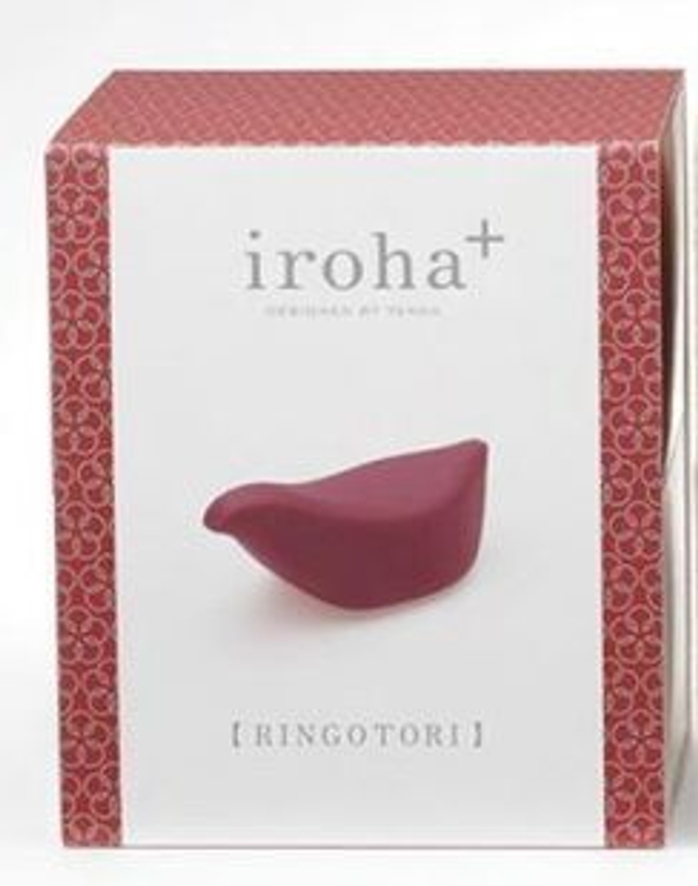 Бордовый клиторальный стимулятор IROHA TORI
