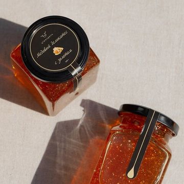 Медовый деликатес с золотом "Golden Delicacy", 340 г