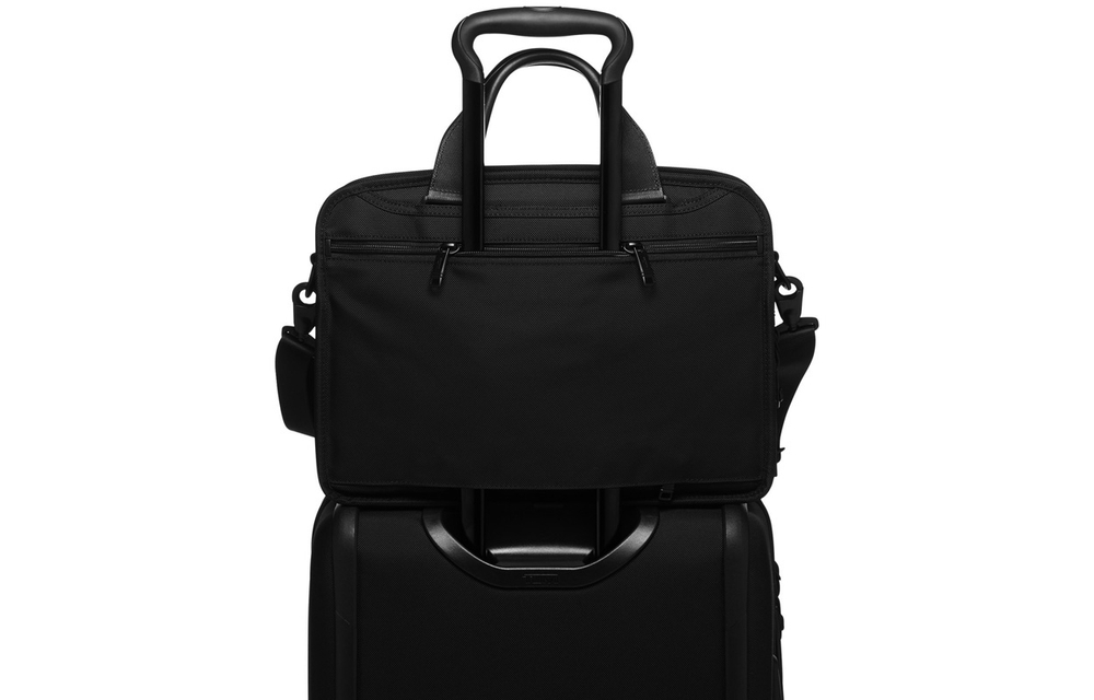 TUMI Alpha 3 Nylon Handbag Laptop Bag Regular Men"s Black