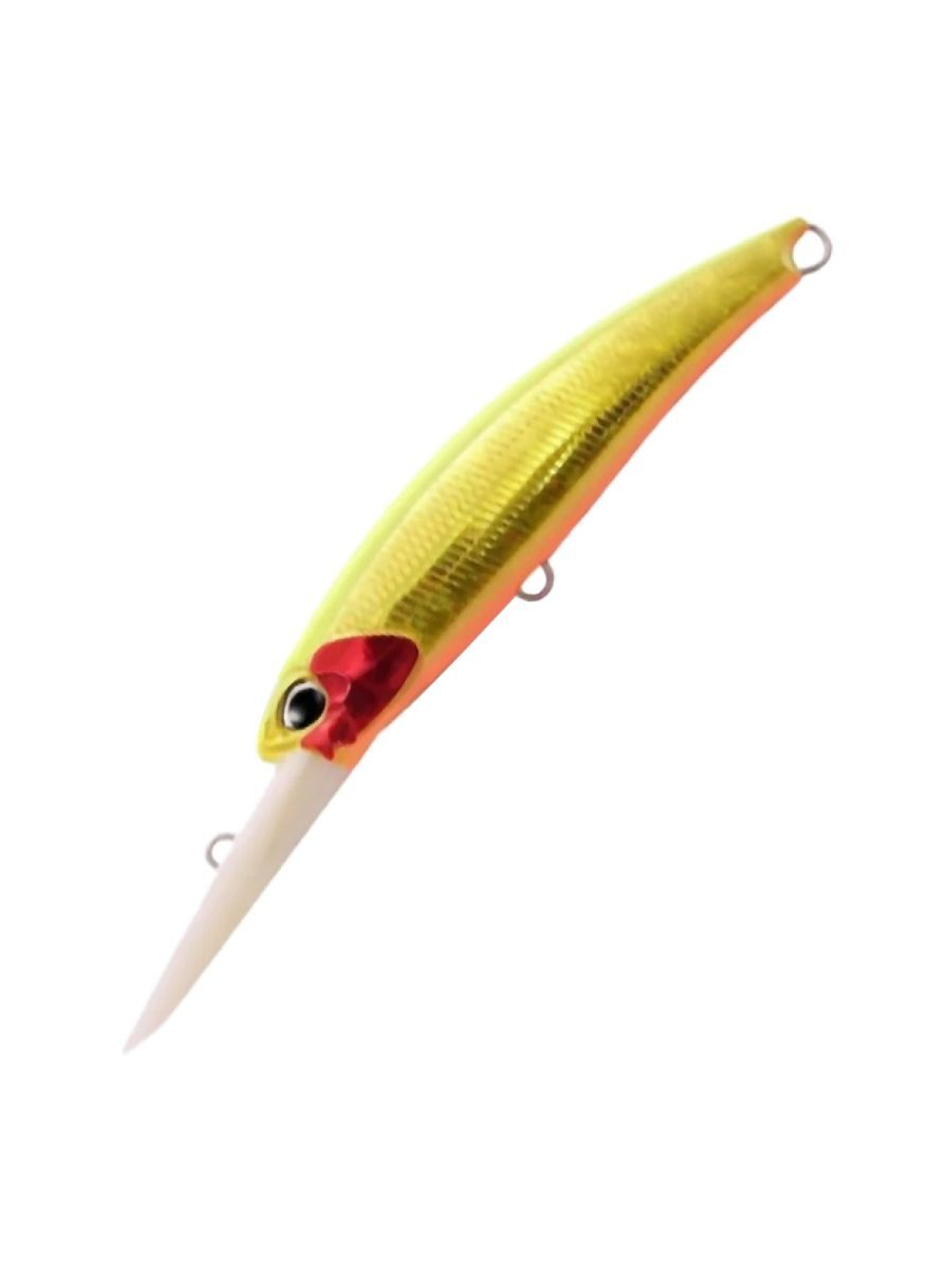 Воблер DUO Realis Fangbait 100DR, ACC3519 Mat Yellow Bone, 100 мм, 17,5 г, плавающий, минноу
