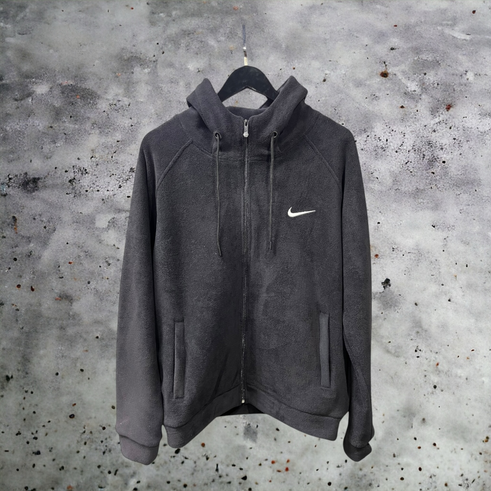 Худи Zip Nike #1 • Черный