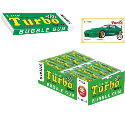 Жевательная резинка Turbo в ассортименте