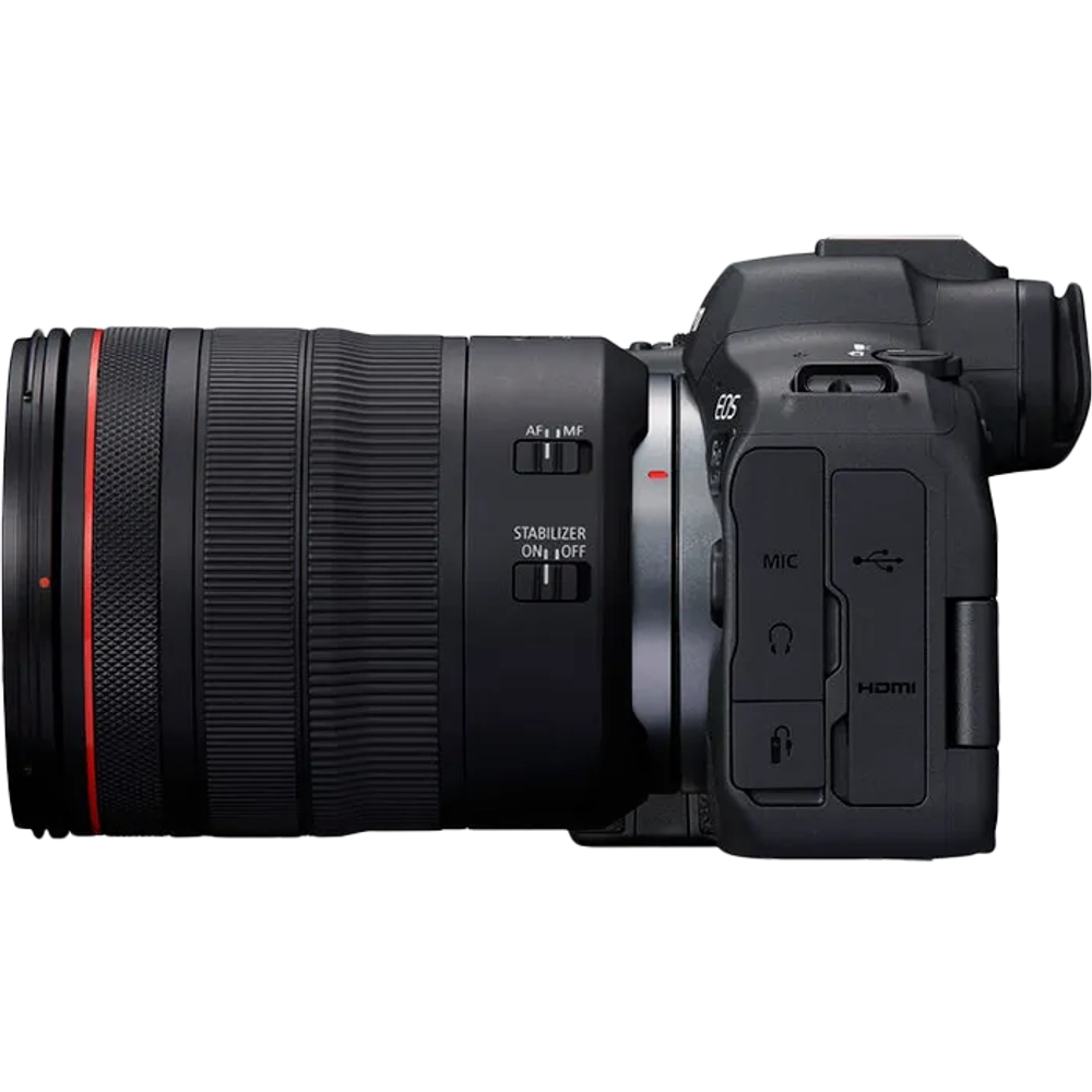 Беззеркальная камера Canon EOS R6 Mark II Kit RF 24-105mm f/4 L IS USM, черный