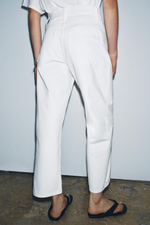 ДЖИНСЫ ZW COLLECTION ANKLE RELAXED СО СРЕДНЕЙ ПОСАДКОЙ — ZARA