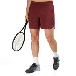 Мужские теннисные шорты Nike Dri-Fit Court Slam RG Shorts Men - Dark Red, Antique Pink
