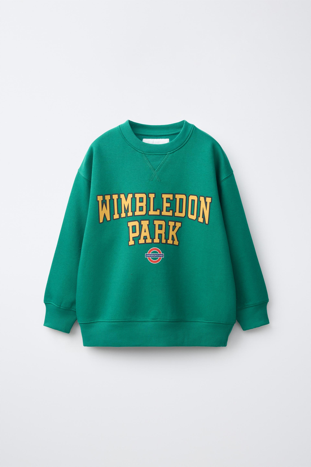 ZARA ТОЛСТОВКА WIMBLEDON PARK TRANSPORT FOR LONDON ©, ЗЕЛЕНЫЙ