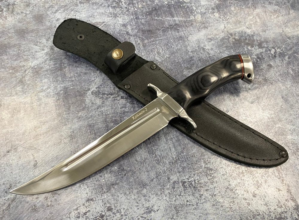 Большой нож боуи, Кайман-2, арт.B248-34, сталь 65Х13