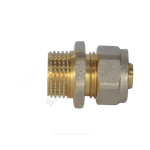 Муфта МП латунь никель обжим Дн 16х1/2" НР ГОСТ 32415-2013 7001 Aquasfera 7001-01