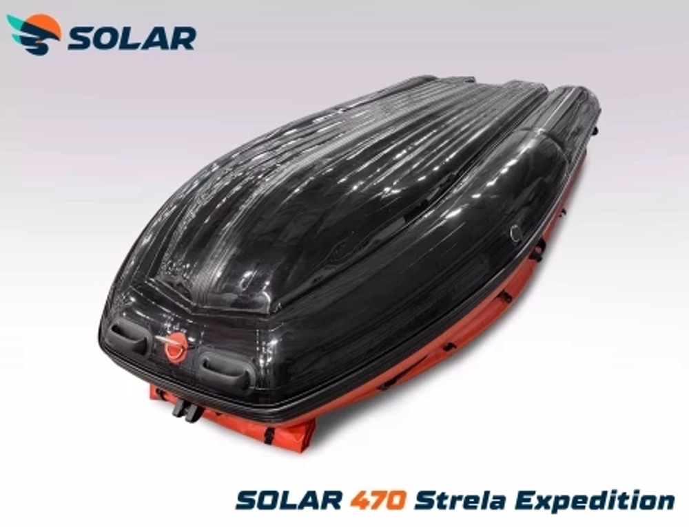 Лодка надувная моторная solar-470 strela jet tunnel (expedition)