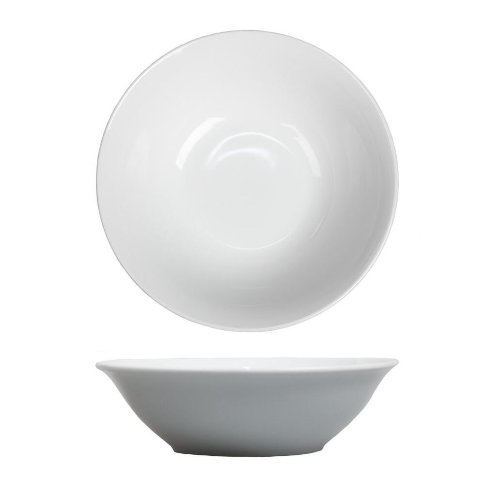 Салатник 800 мл d 20 см h5,8 см белый фарфор Glory Eco P.L. Proff Cuisine [4]