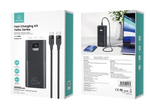 Внешний аккумулятор повербанк Power Bank 30000mAh 65W Black USAMS(usams-at)