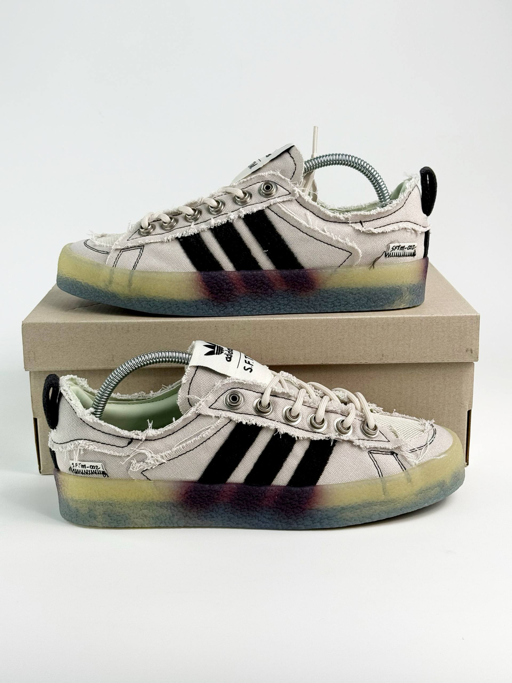 Кроссовки Adidas Campus 80s SFTM #B106 (беж.)