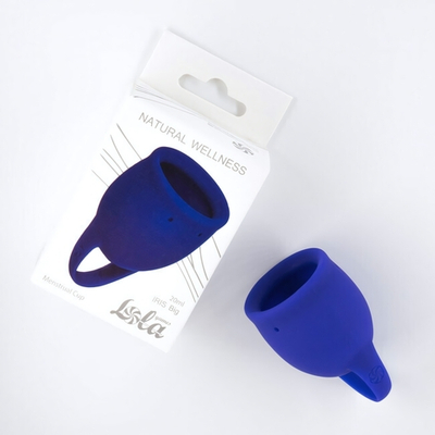 Менструальная чаша Natural Wellness Iris 20 ml blue (Цвет: синий)