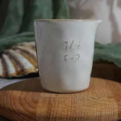 Соусник молочник 58 мл d 5,5 см h5,5 см круглый керамика Gray Frutti di Mare P.L. [6]