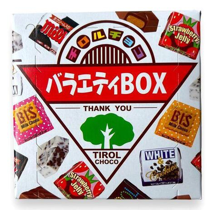 Шоколад Variety box ассорти 20шт, Tirol Choco, 130г