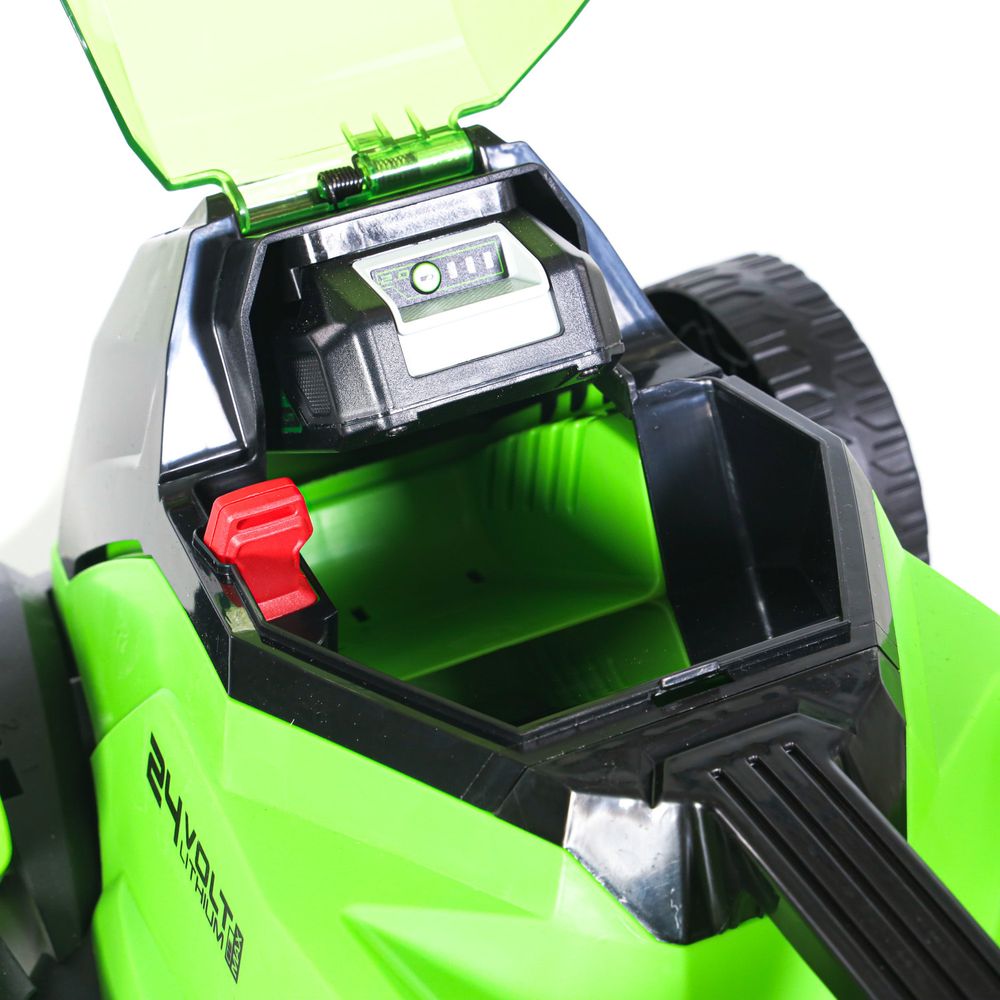 Аккумуляторная газонокосилка Greenworks GD24LM33, 24v, 33 см, (2516107), без АКБ и ЗУ