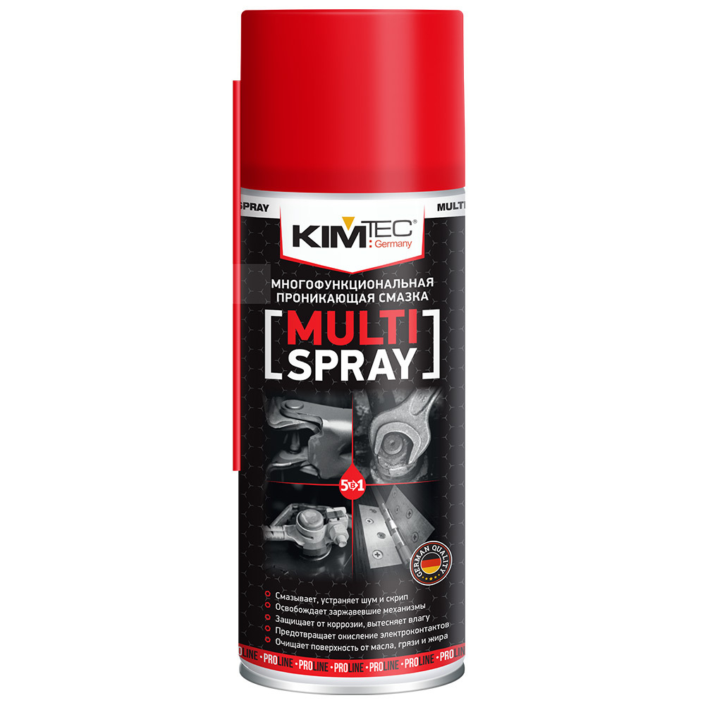 KIM TEC  Смазка проникающая 101 MYLTI-SPRAY 5 в 1  160мл