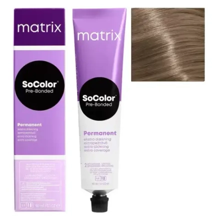 Matrix SoColor Pre-Bonded Крем-краска для седых волос 509AV очень светлый блонд пепельно-фиолетовый, 90мл