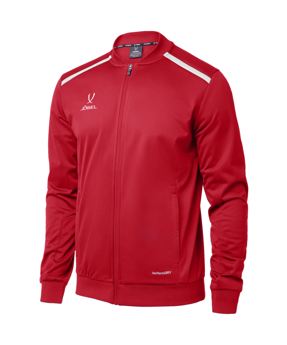 Олимпийка DIVISION PerFormDRY Pre-match Knit Jacket, красный, детский