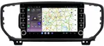 Магнитола для KIA Sportage 2018-2021 (рамка черная) - Kuberg OL-9780-2 (кнопки и крутилки) Android 13, Быстрая, CarPlay, 4G SIM-слот