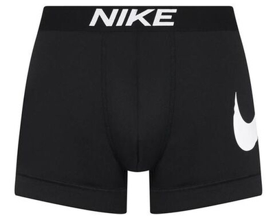 Мужские боксеры спортивные Nike Dri-Fit Essential Micro Trunk 1P - black/white