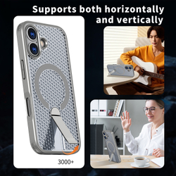 Прозрачный чехол Mesh Pro Magnetic Case для iPhone 17