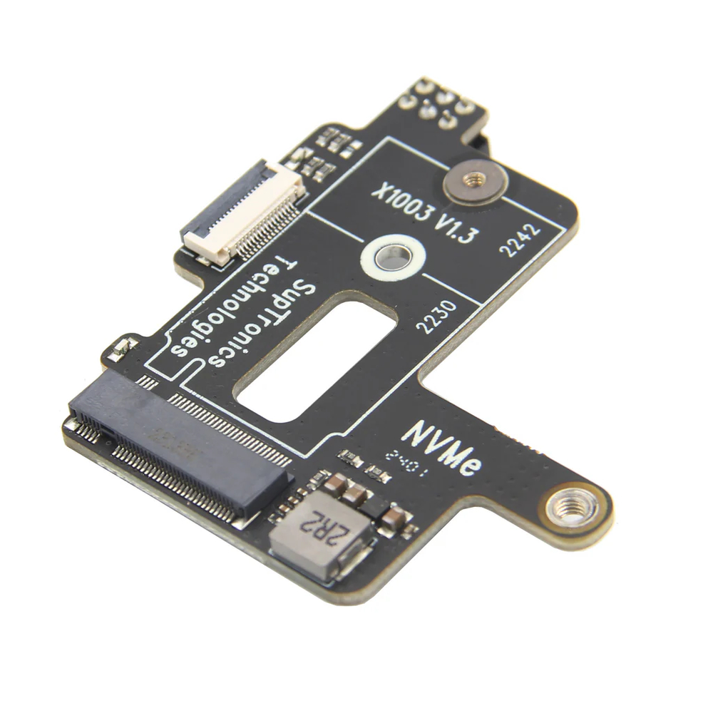 Плата X1003 SSD для Raspberry Pi 5 M.2 на NVMe ssd (2242, 2230)