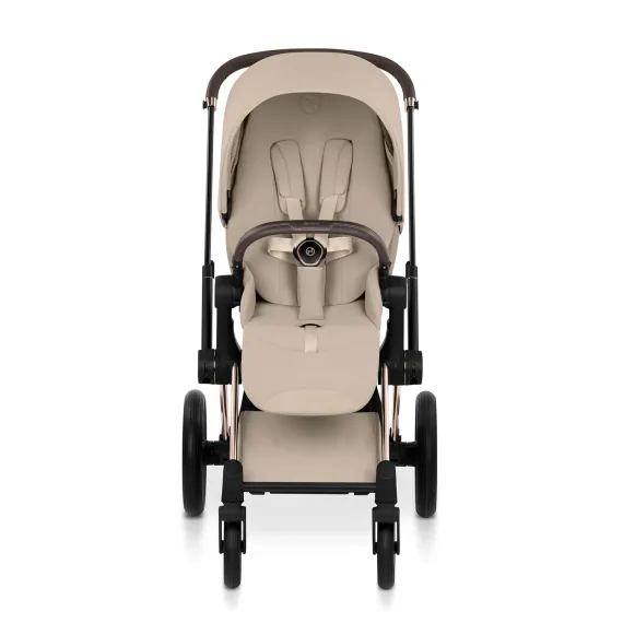 Детская коляска Cybex Priam V Style 2 в 1 Cozy Beige на раме Rosegold