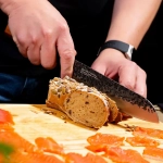 Нож кухонный Kujira Japan Series Santoku 175 мм сталь