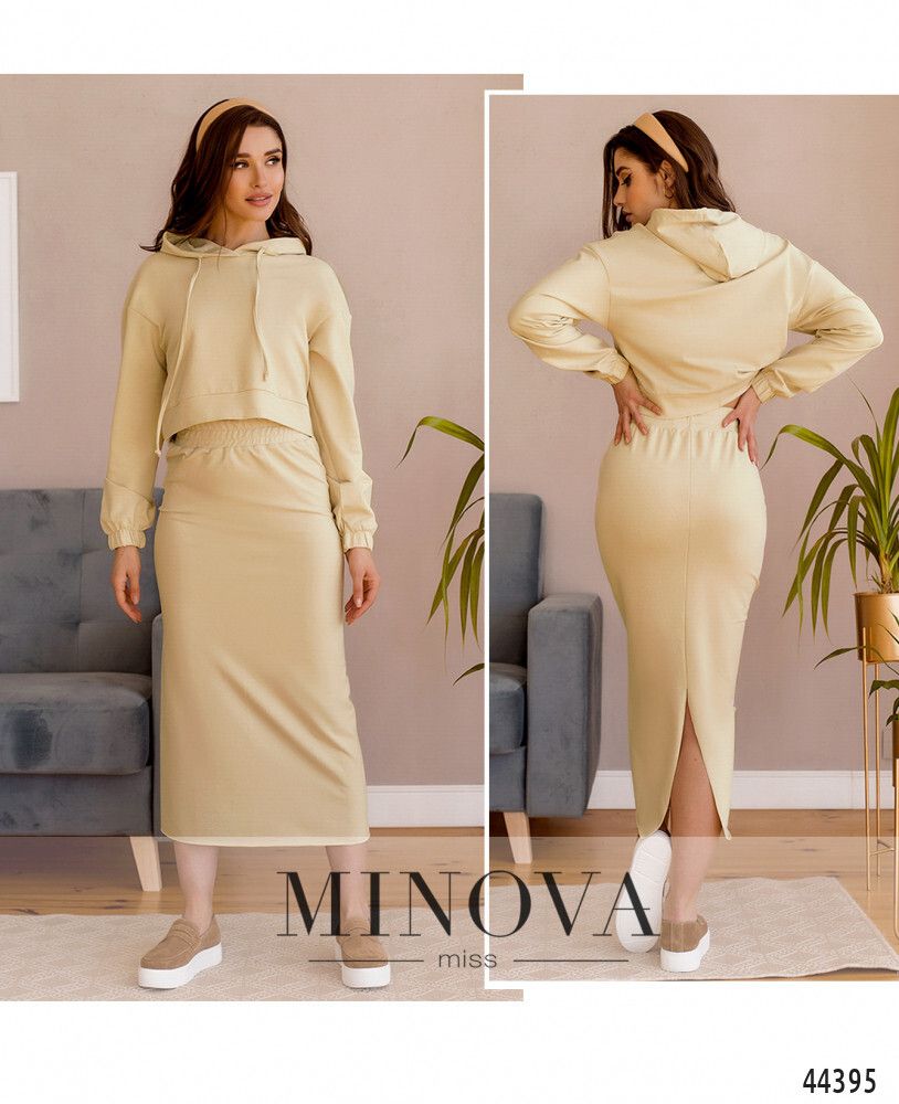 Костюм 2174-бежевый Minova